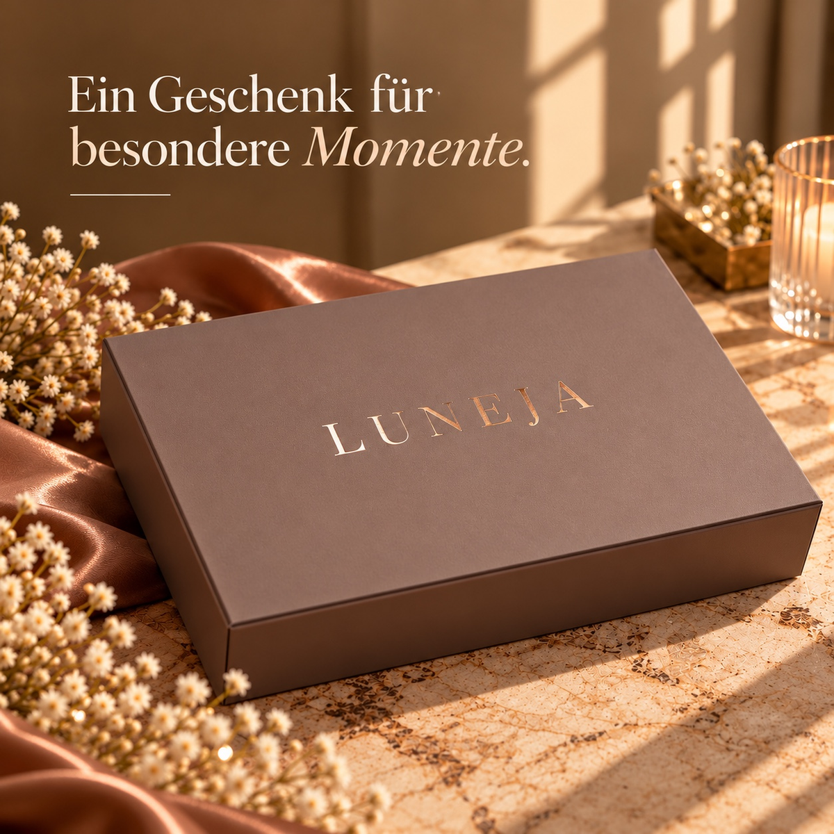 LUNEJA – Das 6-teilige Seiden-Set